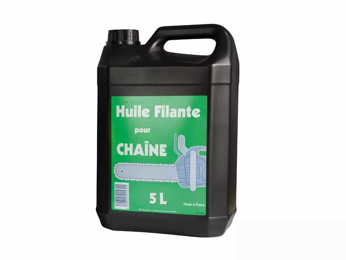 Bidon 5 litres huile chaine tronçonneuse