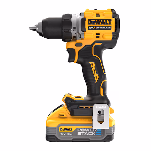 Perceuse-visseuse compacte XR 18V 5 Ah Li-Ion brushless - POWERSTACK